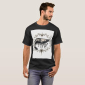 Classic Shrimp Flash Tattoo T - Shirt Design (Vorne ganz)