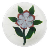 Classic Simple Open Blume Viktorianisch Keramikknauf (Vorderseite)