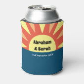 Classic Simple Sunrise Reversible Gastgeschenke Ho Dosenkühler (Kanne Rückseite)