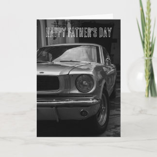 CLASSIC SIVENTIES CAR VATER'S DAY CARD KARTE