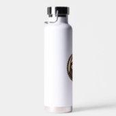 Classic Sloth Engraving Nature Shirt (1) Trinkflasche (Rechts)