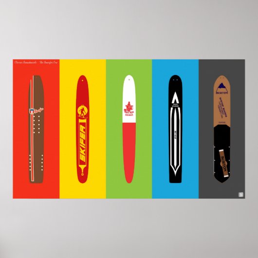 Classic Snowboards - The Snurfer Era Poster (Vorne)