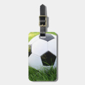 Classic Soccer Ball Gepäckanhänger (Vorderseite vertikal)