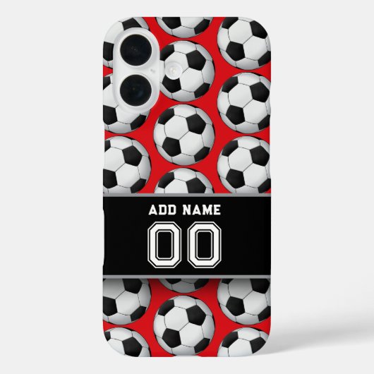 Classic Soccer | Fußball Cool Sportgeschenke Case-Mate iPhone Hülle (Rückseite)