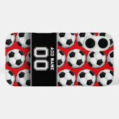 Classic Soccer | Fußball Cool Sportgeschenke Case-Mate iPhone Hülle (Rückseite (Horizontal))