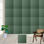 Classic Solid Forest Green Keramik Tile Fliese