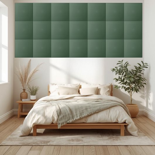 Classic Solid Forest Green Keramik Tile Fliese