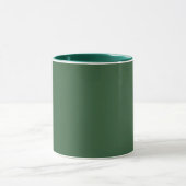 Classic Solid Hunter Green Mug for Everyday Use Tasse (Zentrum)