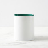 Classic Solid Hunter Green Mug for Everyday Use Tasse (Zentrum)
