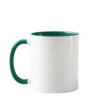 Classic Solid Hunter Green Mug for Everyday Use