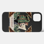 Classic Solo Travel Iphone Case | Vintages Design (Rückseite (Horizontal))