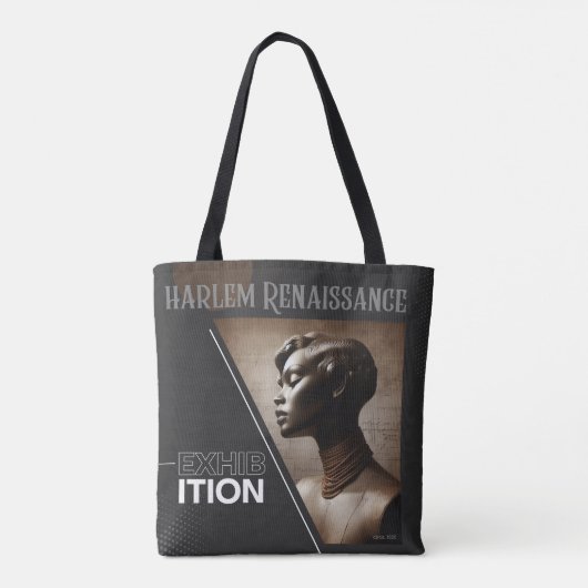 Classic Sophisticated Harlem Renaissance   Tasche (Rückseite)