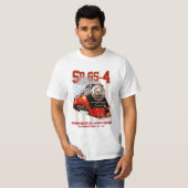 Classic Southern Pacific GS-4 Dampflokomotive T-Shirt (Vorne ganz)