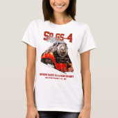 Classic Southern Pacific GS-4 Steam Locomotive T-Shirt (Vorderseite)