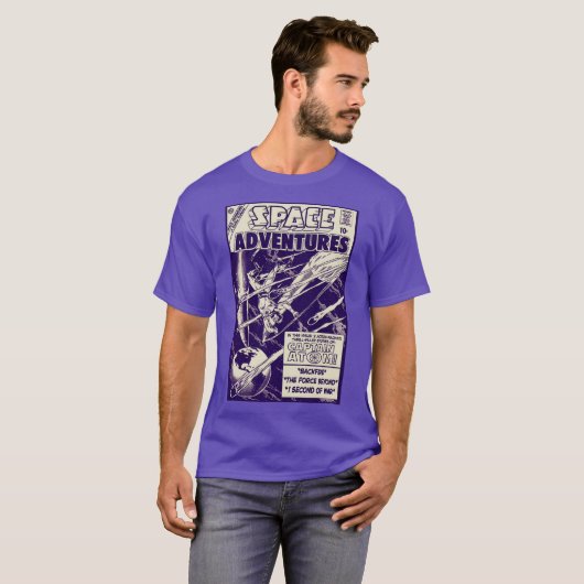 Classic Space Adventures T - Shirt (Vorne ganz)