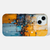 Classic Spider-Man with Dynamic Cosmic Background Case-Mate iPhone Hülle (Rückseite (Horizontal))