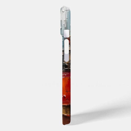 Classic Spider-Man with Dynamic Cosmic Background Case-Mate iPhone Hülle (Rückseite / Links)