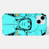 Classic Spider-Man with Dynamic Cosmic Background Case-Mate iPhone Hülle (Rückseite (Horizontal))