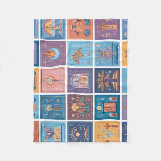 Classic Spider-Man with Dynamic Cosmic Background Fleecedecke (Vorderseite)