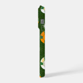 Classic Spider-Man with Dynamic Cosmic Background iPhone Hülle (Linke Seite)