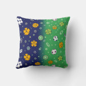 Classic Spider-Man with Dynamic Cosmic Background Kissen (Rückseite)