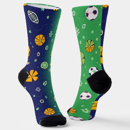 Classic Spider-Man with Dynamic Cosmic Background Socken (Gewinkelt)