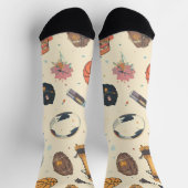 Classic Spider-Man with Dynamic Cosmic Background Socken (Oben)