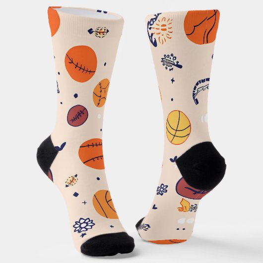 Classic Spider-Man with Dynamic Cosmic Background Socken (Gewinkelt)