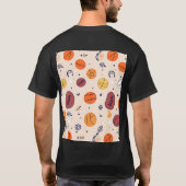 Classic Spider-Man with Dynamic Cosmic Background T-Shirt (Rückseite)