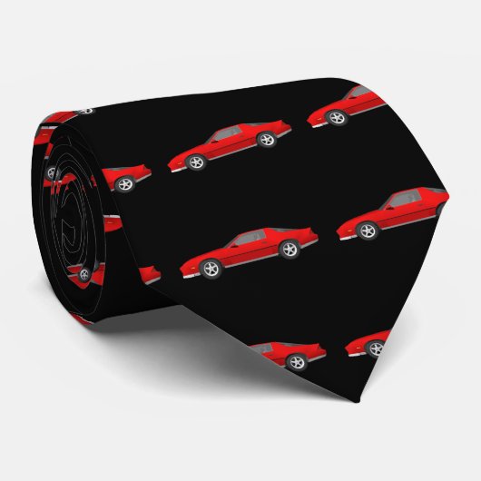 Classic Sports Car: 3D Modell: Custom Necktie Krawatte (Gerollt)