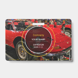 Classic Sports Car Abzeichen Ausweis