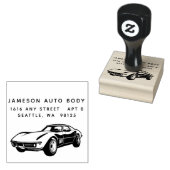 Classic Sports Car Rubber Stamp Gummistempel (Stempel)