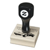 Classic Sports Car Rubber Stamp Gummistempel (Stempel)