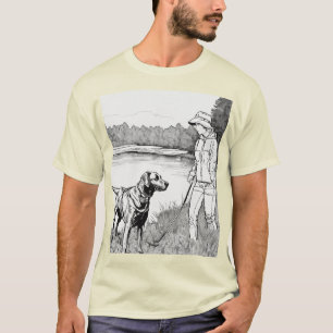 Classic Sportsman T-Shirt - Louisiana Hunter & Lab