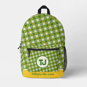 Classic Sporty Gym Girls Backpack Bedruckter Rucksack