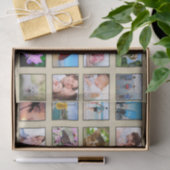 Classic Square Frame Foto Collage Seidenpapier (Geschenk)