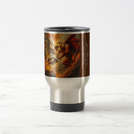 Classic St Michael Battling the Devil Travel Mug Reisebecher