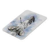 Classic Statue of Athena – Mythology-Inspired  Magnet (Linke Seite)