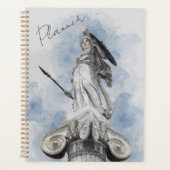 Classic Statue of Athena Planner – Greek Mythology Planer (Vorderseite)