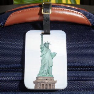 Classic Statue of Liberty New York Foto Gepäckanhänger