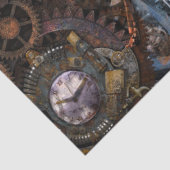 Classic Steampunk Gebäude & Door Seidenpapier (Detail)