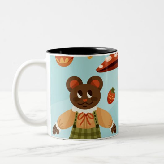 Classic sticker design coffee mug  zweifarbige tasse (Links)