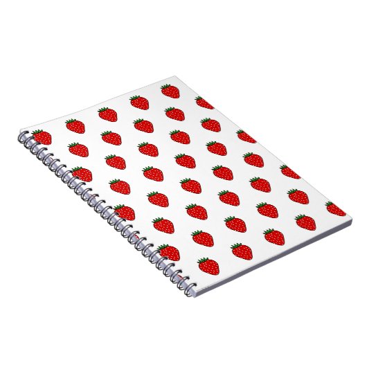Classic Strawberry Notebook Notizblock (Rechte Seite)