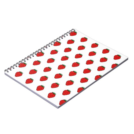 Classic Strawberry Notebook Notizblock (Linke Seite)
