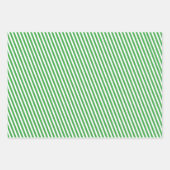 Classic Striped Holiday Occasion Geschenkpapier Set (Vorderseite 2)