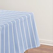 Classic Stripes Blue and White Tischdecke (Beispiel)