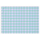 Classic Stripes Green Blue White Tischdecke (Vorderseite (Horizontal))