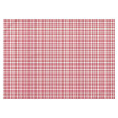 Classic Stripes Red and White Tischdecke (Vorderseite (Horizontal))