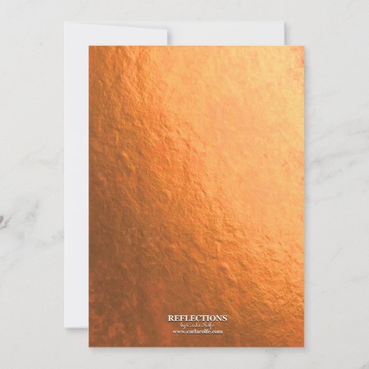 Classic Style School Colors Class Wiedersehen Einladung (Rückseite)