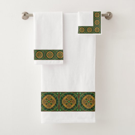 Classic Styles Scrollwork Handtuch Set (Insitu)